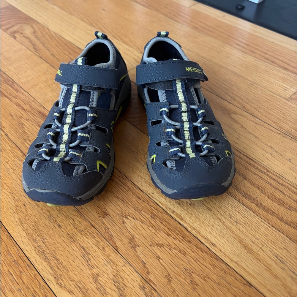 Merrell Kids' Gray and Yellow Shoes